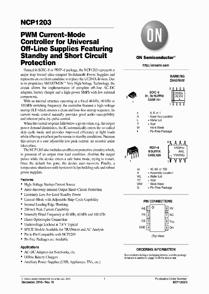 NCP120310_7000073.PDF Datasheet