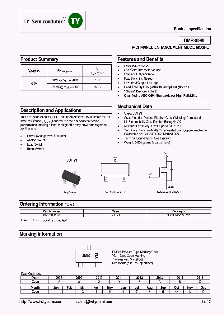 DMP3098L_7003769.PDF Datasheet