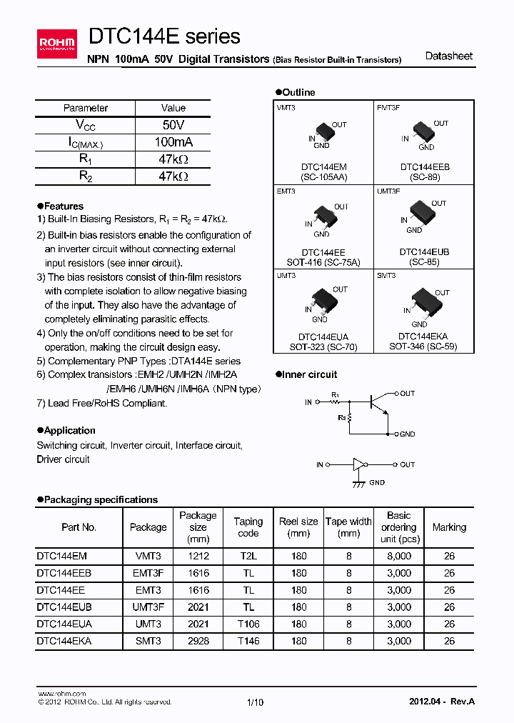 DTC144E_7005197.PDF Datasheet Download