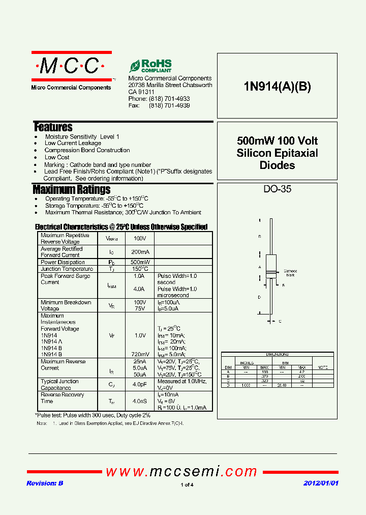 1N914AB_7012111.PDF Datasheet