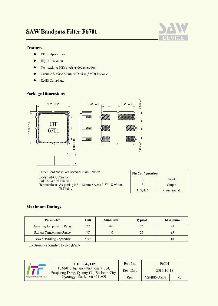 F6701_7012235.PDF Datasheet