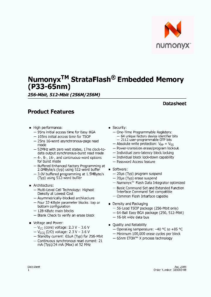 JS28F256P33BF_7029246.PDF Datasheet