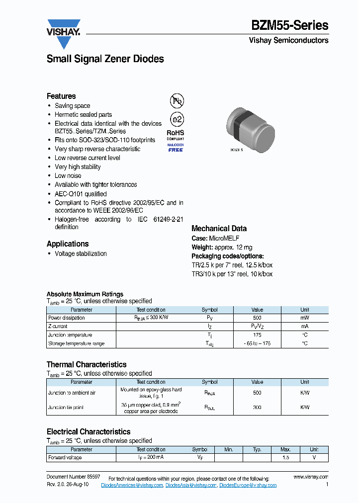 BZM55B56-TR_7019666.PDF Datasheet