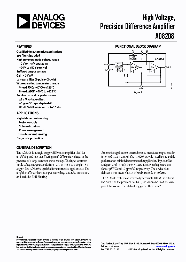 AD8208WBRZ-RL_7055577.PDF Datasheet