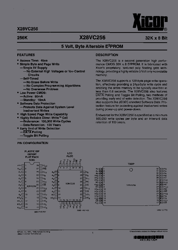 X28VC256KI-45_7055343.PDF Datasheet