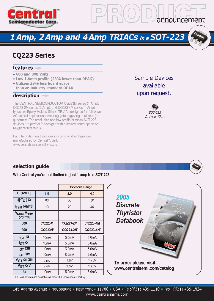 CQ223-4NTR13LEADFREE_7055898.PDF Datasheet