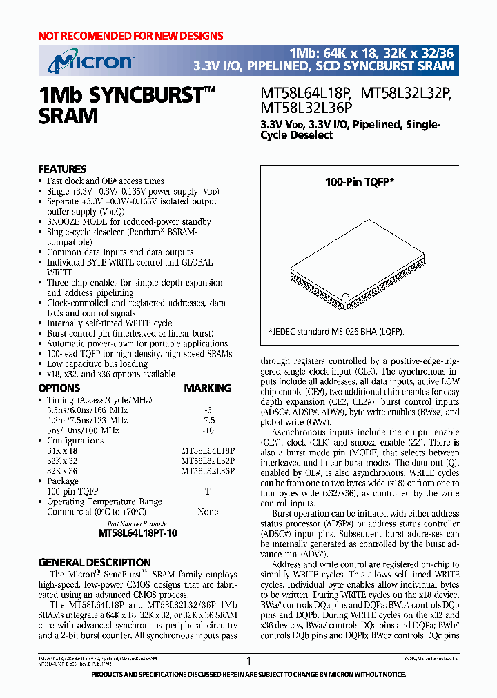 MT58L32L32PT-10_7057432.PDF Datasheet