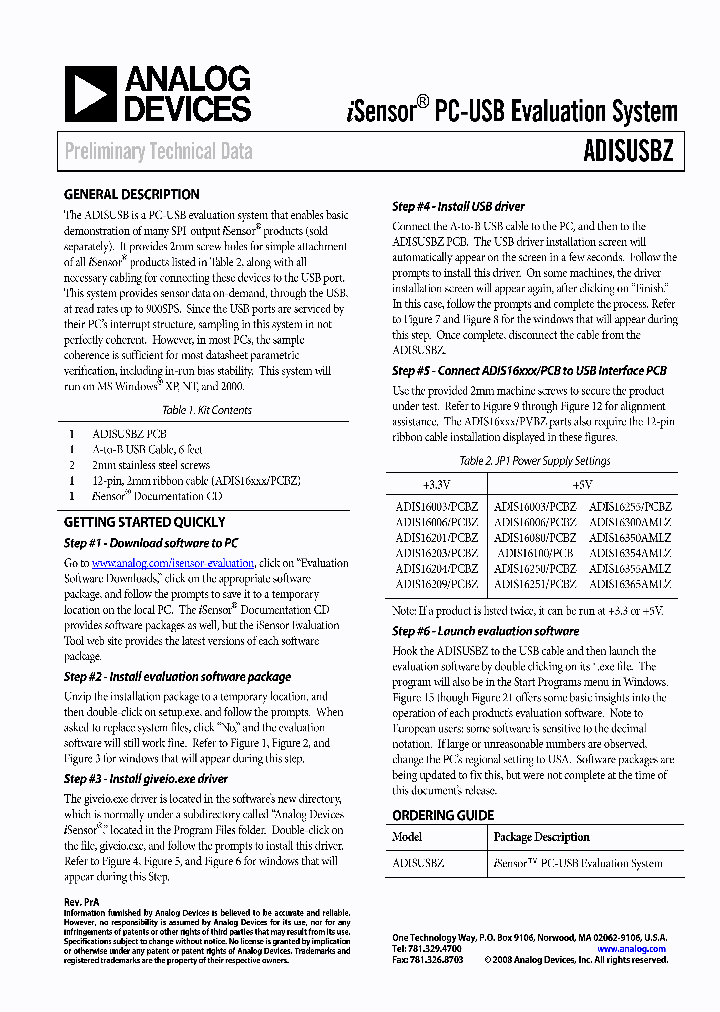 ADIS16003_7080368.PDF Datasheet