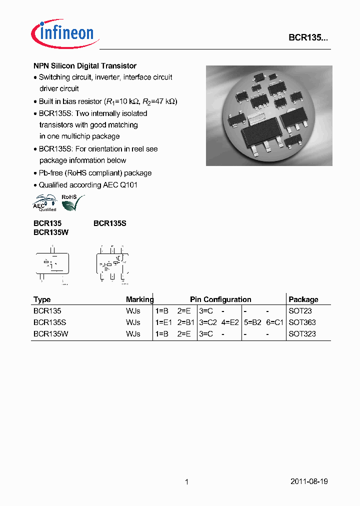 BCR141E6327_7084617.PDF Datasheet