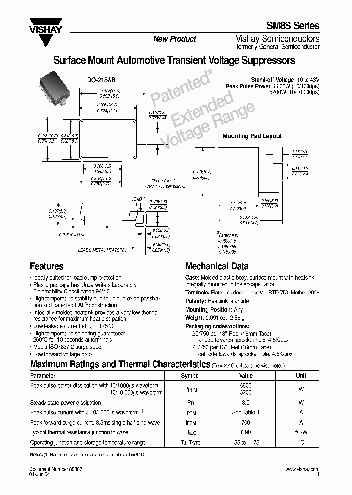 SM8S11A-2E_7064419.PDF Datasheet