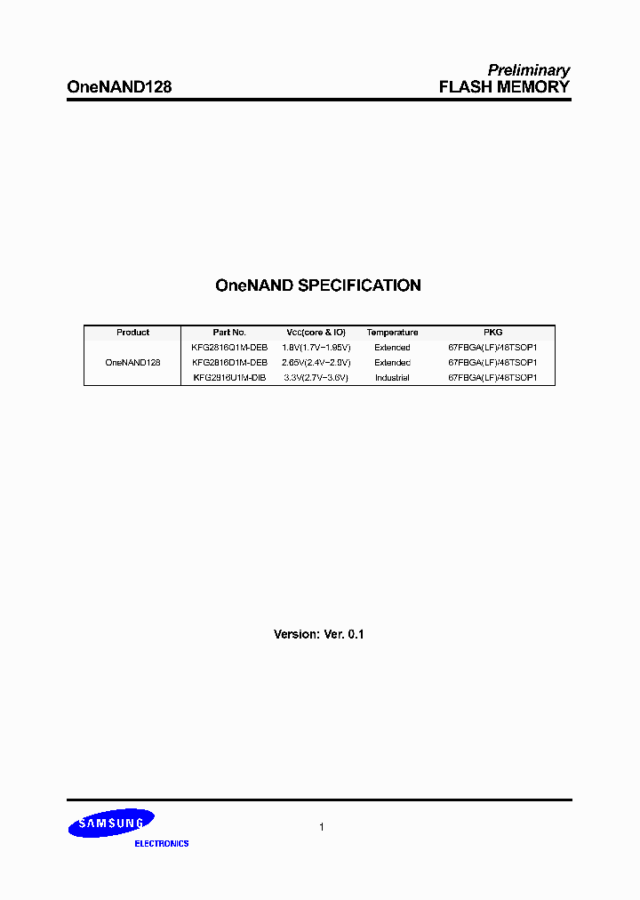 KFG2816Q1M-DED00_7077160.PDF Datasheet