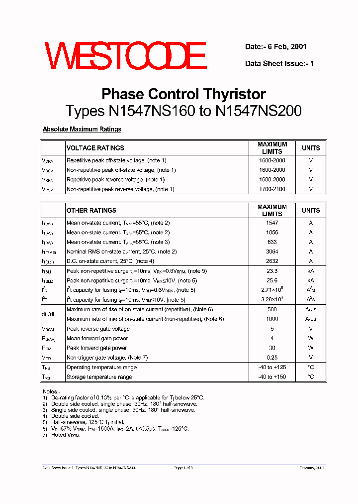 N1547NS160_7086871.PDF Datasheet