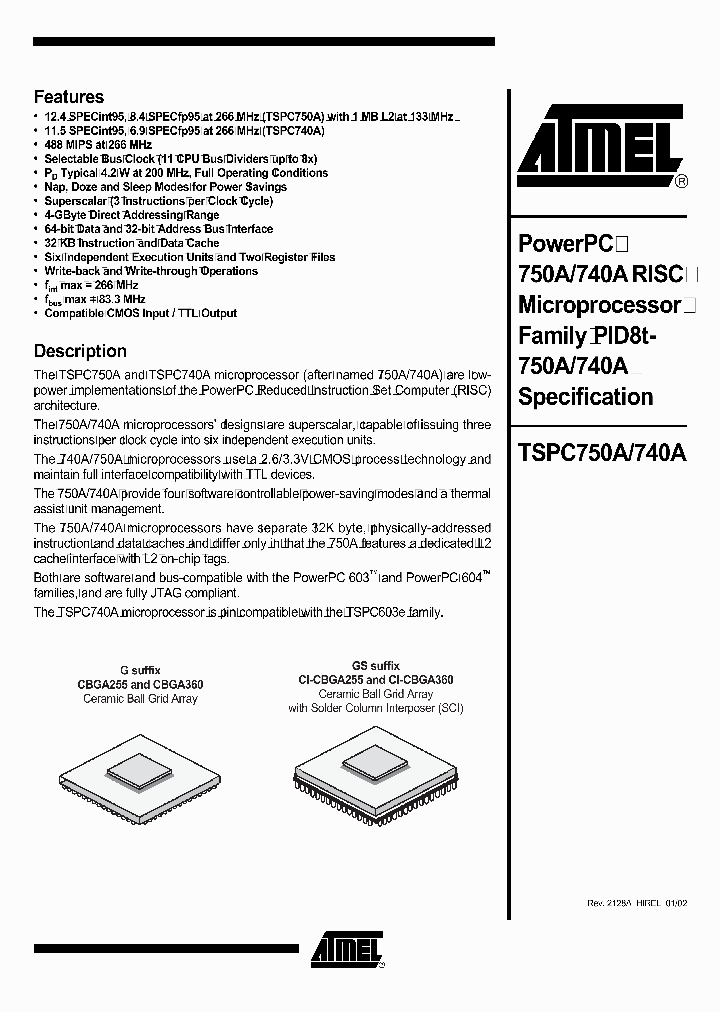 TSPC750AVGS10LH_7090048.PDF Datasheet