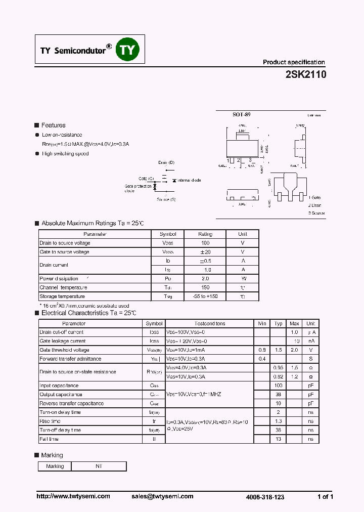 2SK2110_7104537.PDF Datasheet