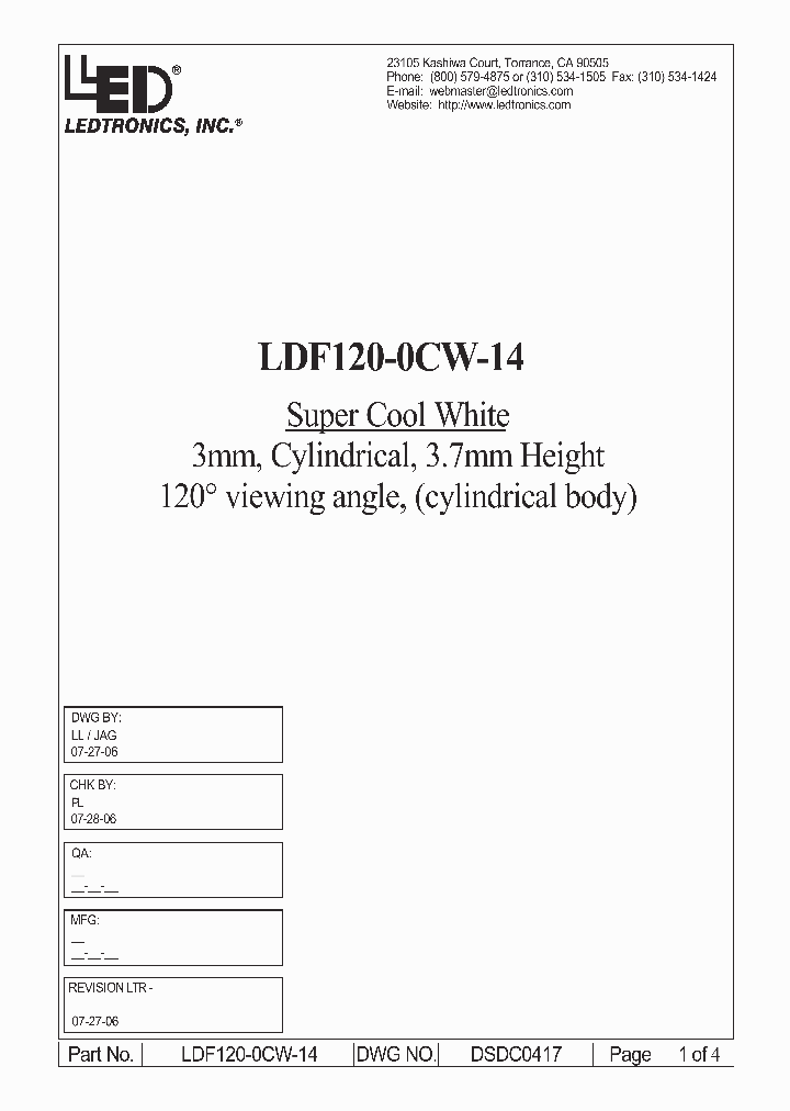 LDF120-0CW-14_7131372.PDF Datasheet