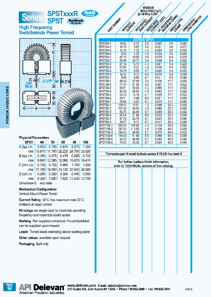 SPST106-1R_7136579.PDF Datasheet