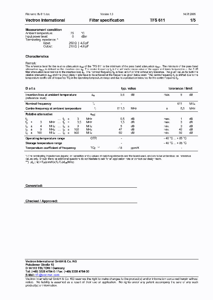 TFS611_7166682.PDF Datasheet