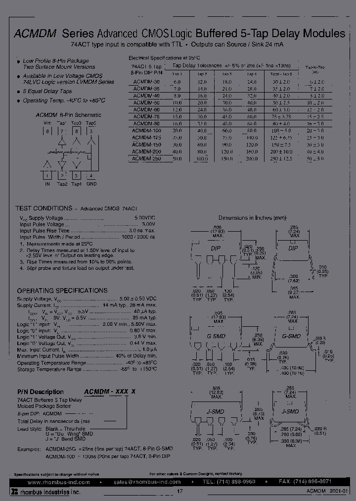 ACMDM-40G_7181542.PDF Datasheet
