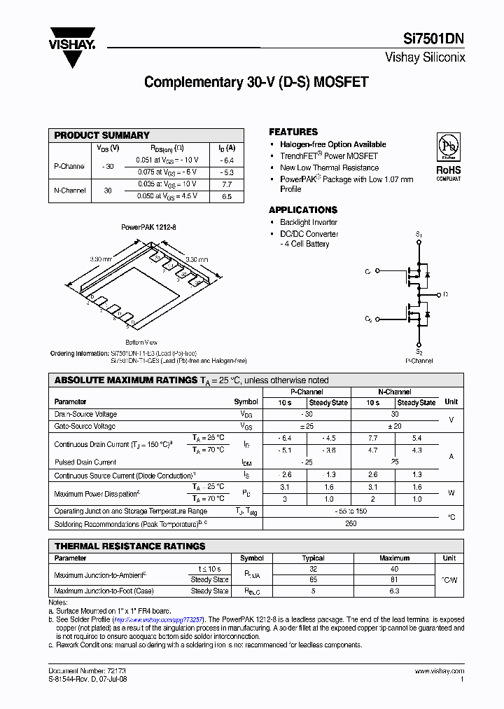 SI7501DN-T1-E3_7188806.PDF Datasheet