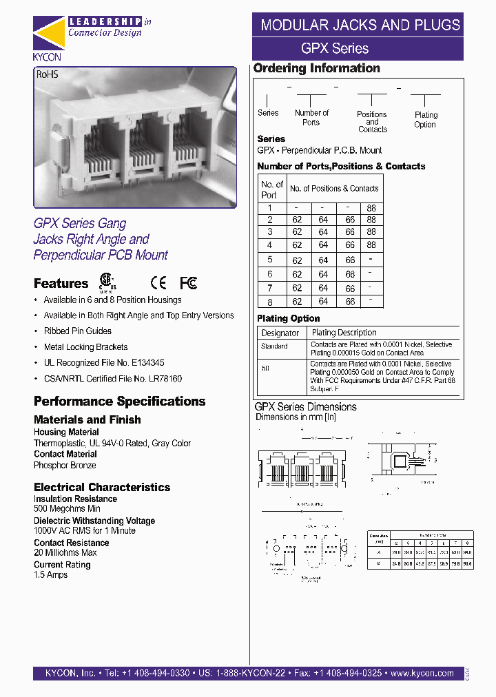 GPX-6-64_7196514.PDF Datasheet