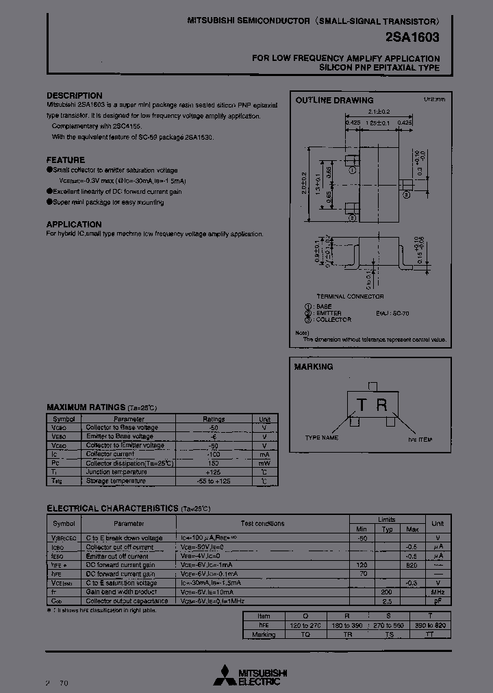 2SA1603-11-1R_7197867.PDF Datasheet
