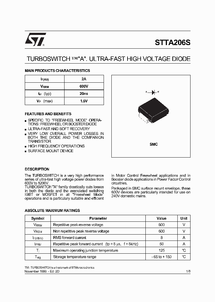 STTA206S_7208807.PDF Datasheet