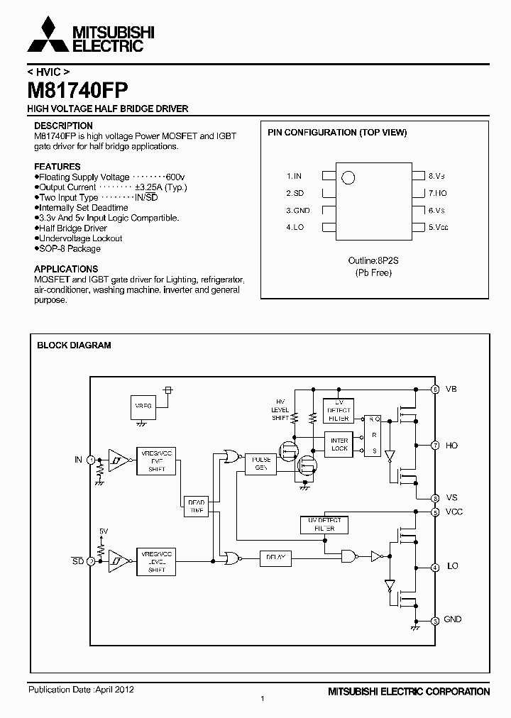 M81740FP_7220375.PDF Datasheet