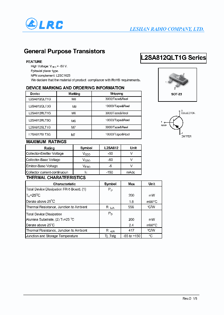 L2SA812QLT3G_7221833.PDF Datasheet