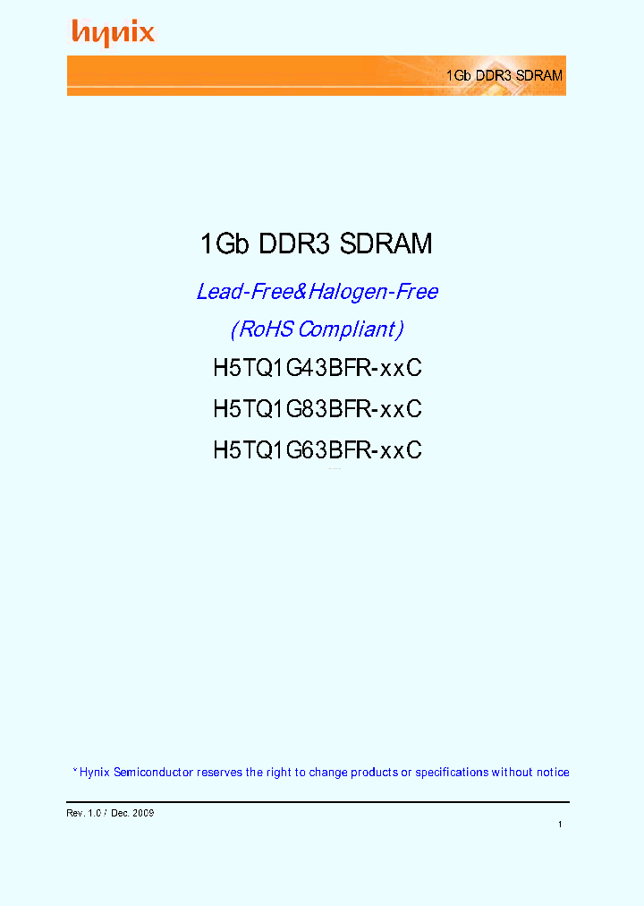 H5TQ1G63BFR-XXC_7236185.PDF Datasheet Download --- IC-ON-LINE