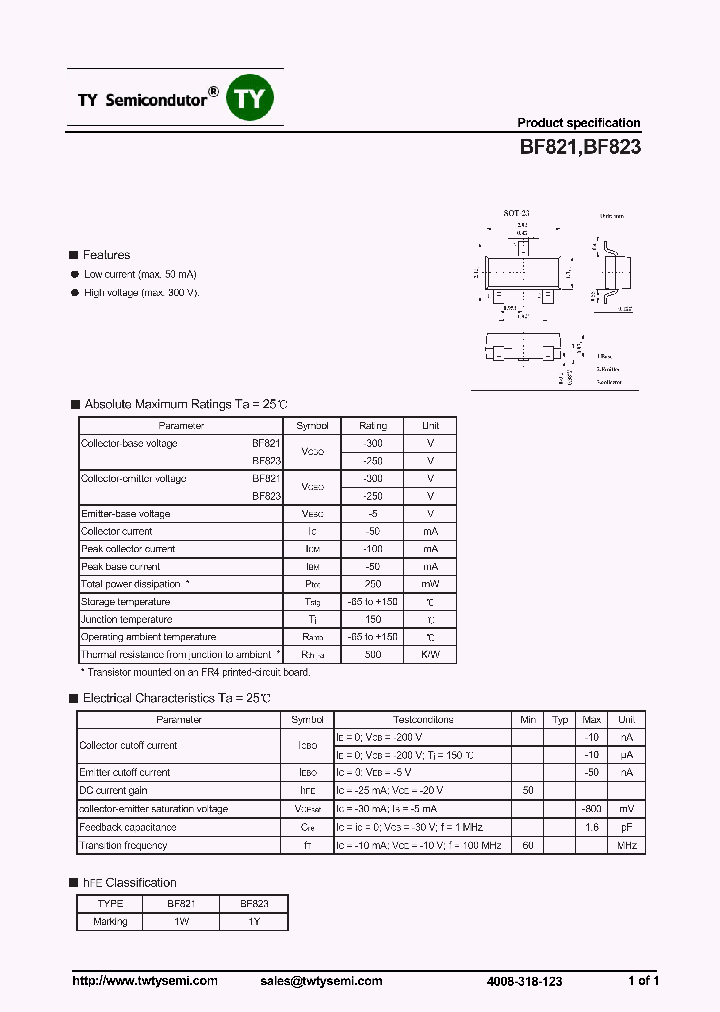 BF821_7237065.PDF Datasheet