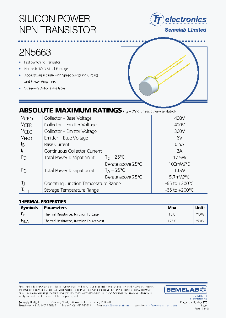 2N5663_7245329.PDF Datasheet