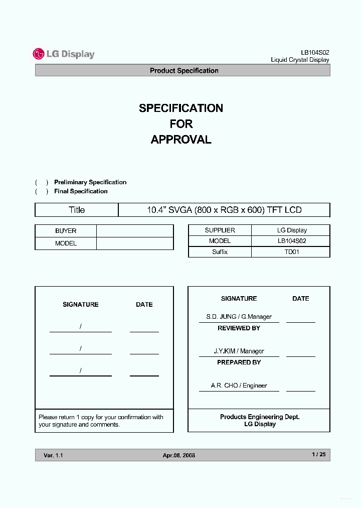 LB104S02-TD01_7245577.PDF Datasheet