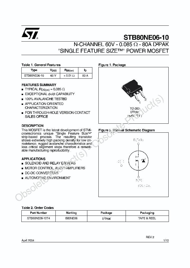 STB80NE06-10T4_7245867.PDF Datasheet