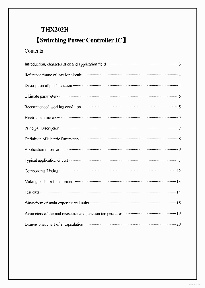 THX202H_7246803.PDF Datasheet Download --- IC-ON-LINE