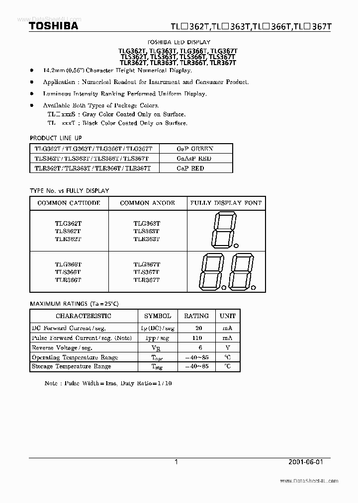 TLR362T_7250028.PDF Datasheet