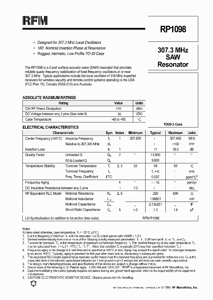 RP1098_7254201.PDF Datasheet