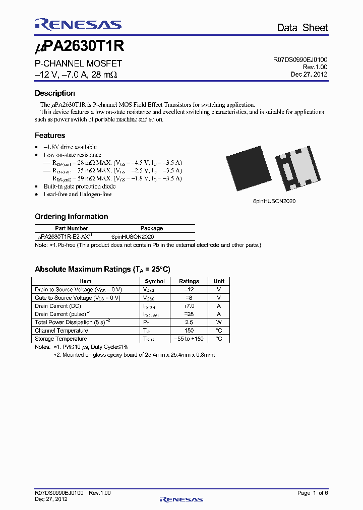 UPA2630T1R_7257129.PDF Datasheet