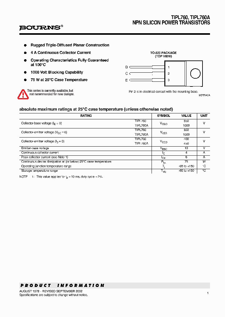 TIPL760A_7258255.PDF Datasheet