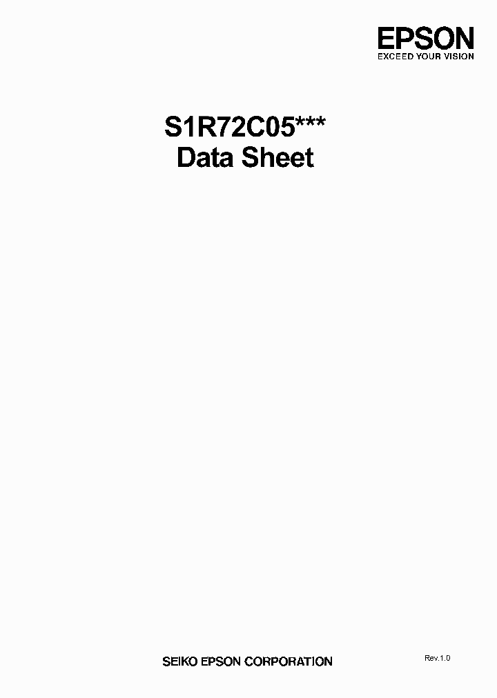 S1R72C05_7260222.PDF Datasheet