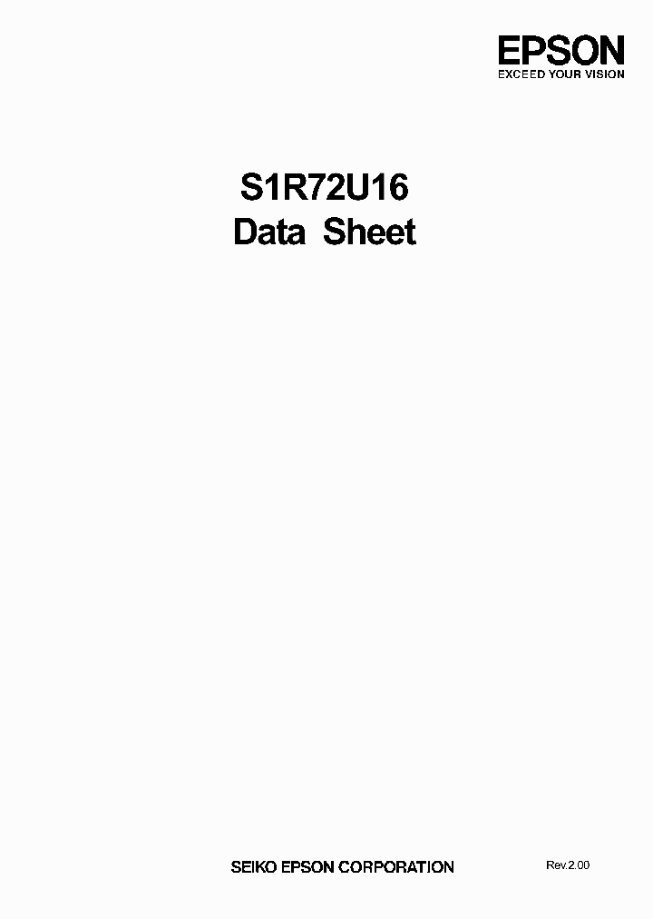 S1R72U16_7260225.PDF Datasheet
