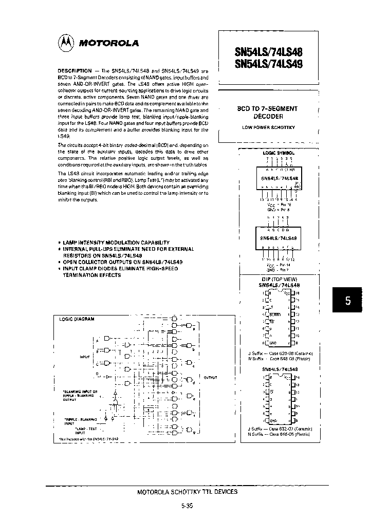 SN54LS49J_7274854.PDF Datasheet