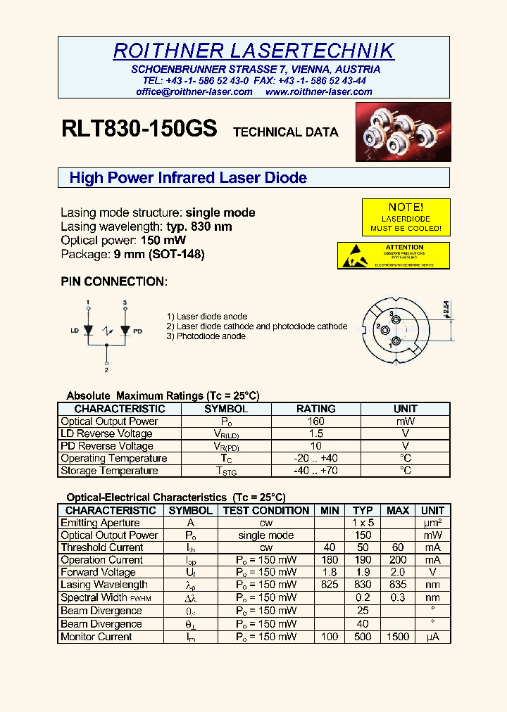 RLT830-150GS_7288303.PDF Datasheet