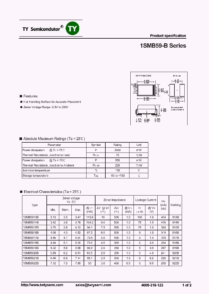 1SMB5913B_7291416.PDF Datasheet