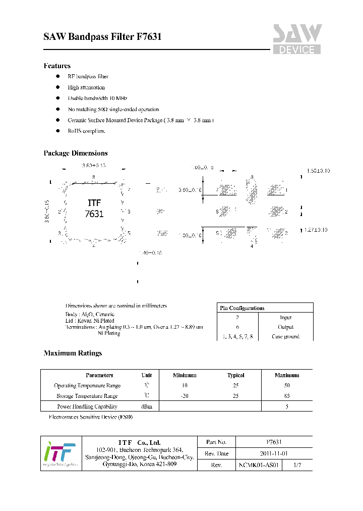 F7631_7292521.PDF Datasheet