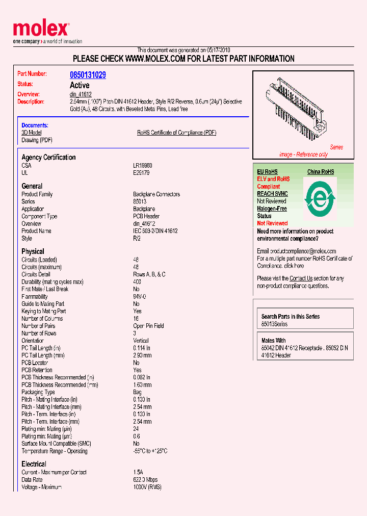 85013-1029_7294856.PDF Datasheet