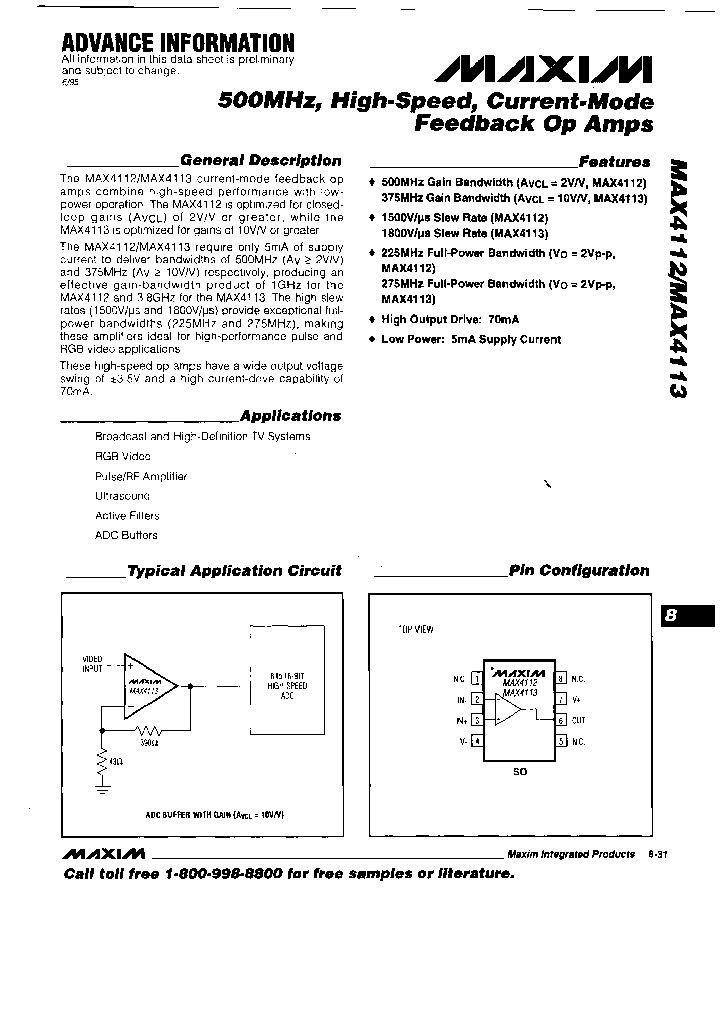 MAX4112S_7303816.PDF Datasheet