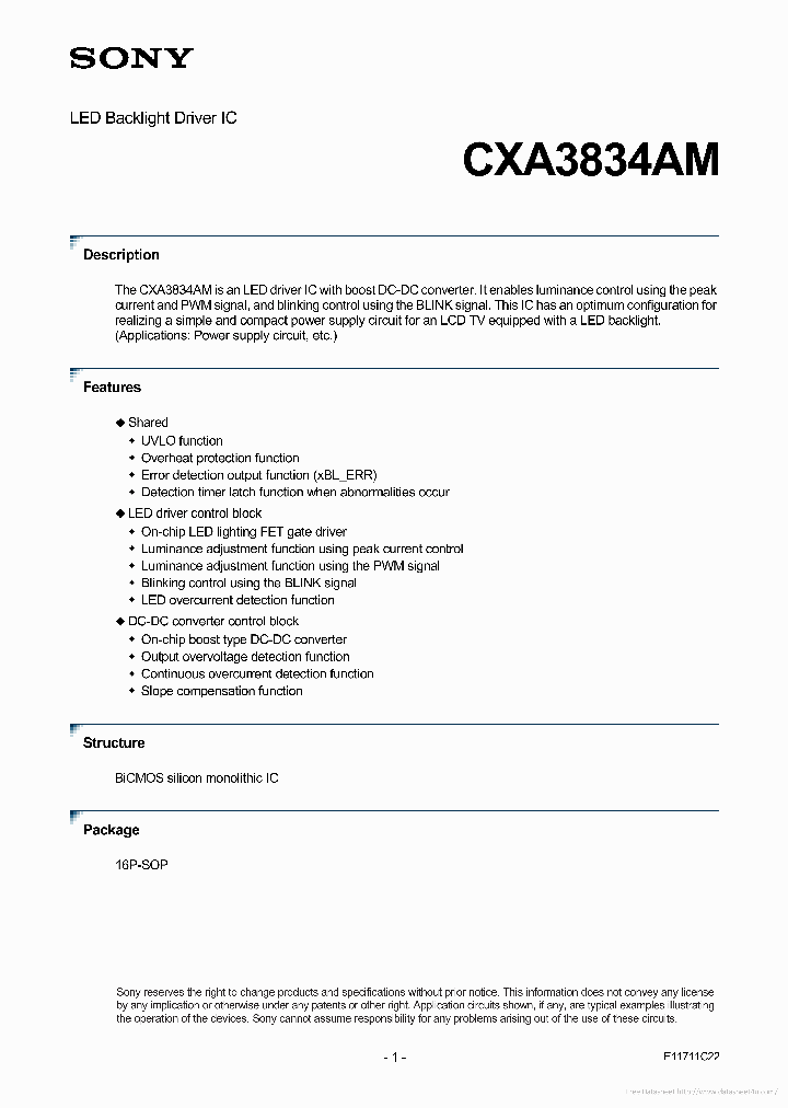 CXA3834AM_7306833.PDF Datasheet