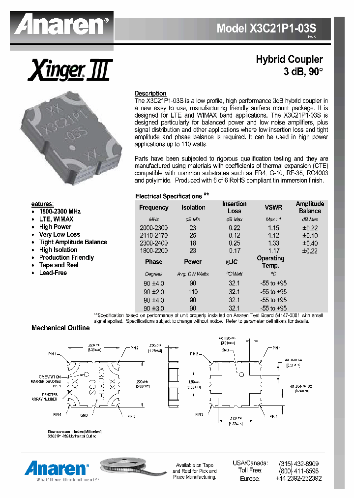 X3C04L1-05S_7310381.PDF Datasheet