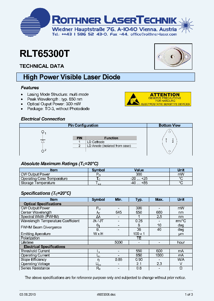 RLT65300T_7311264.PDF Datasheet