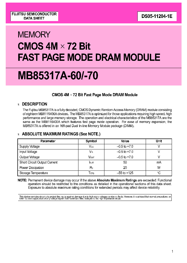 MB85317A-60_7311572.PDF Datasheet
